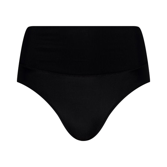 High Waisted Bikini Black