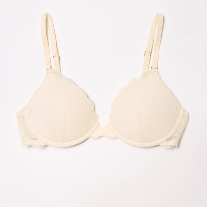 All Over Lace Lift Up Bra Sand
