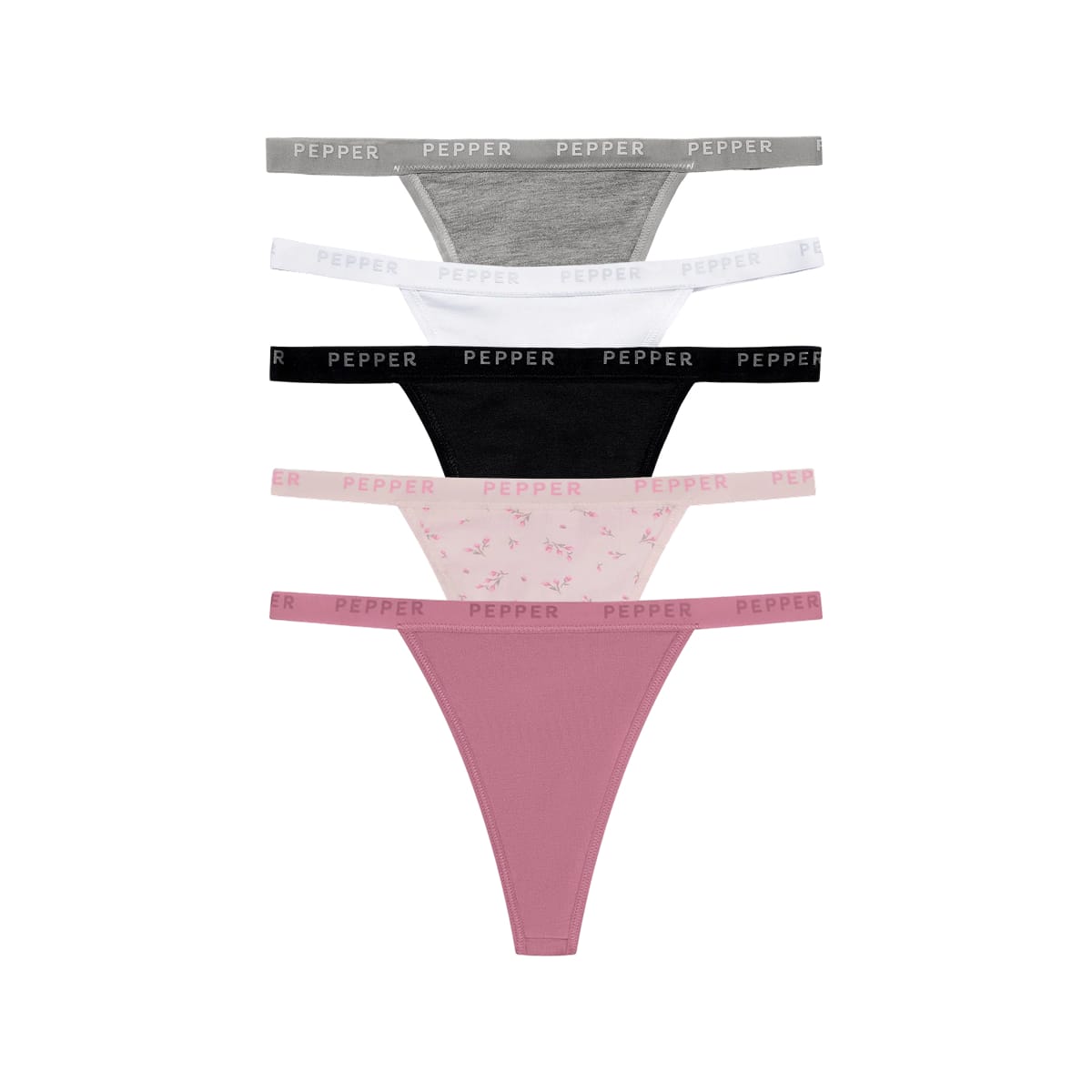Preset Supima® Cotton String Thong 5 Pack