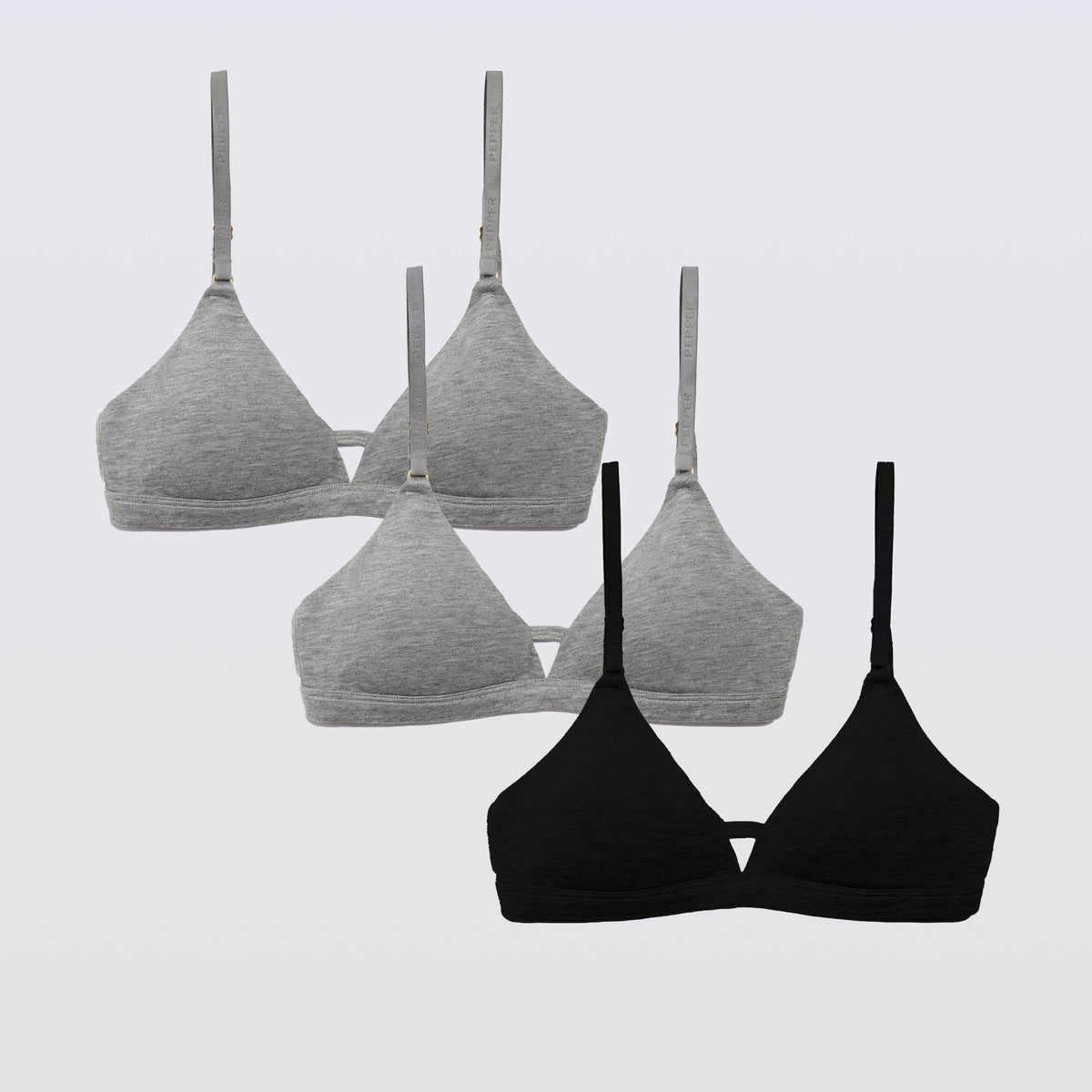 Supima® Cotton Wirefree Bra Trio Bundle