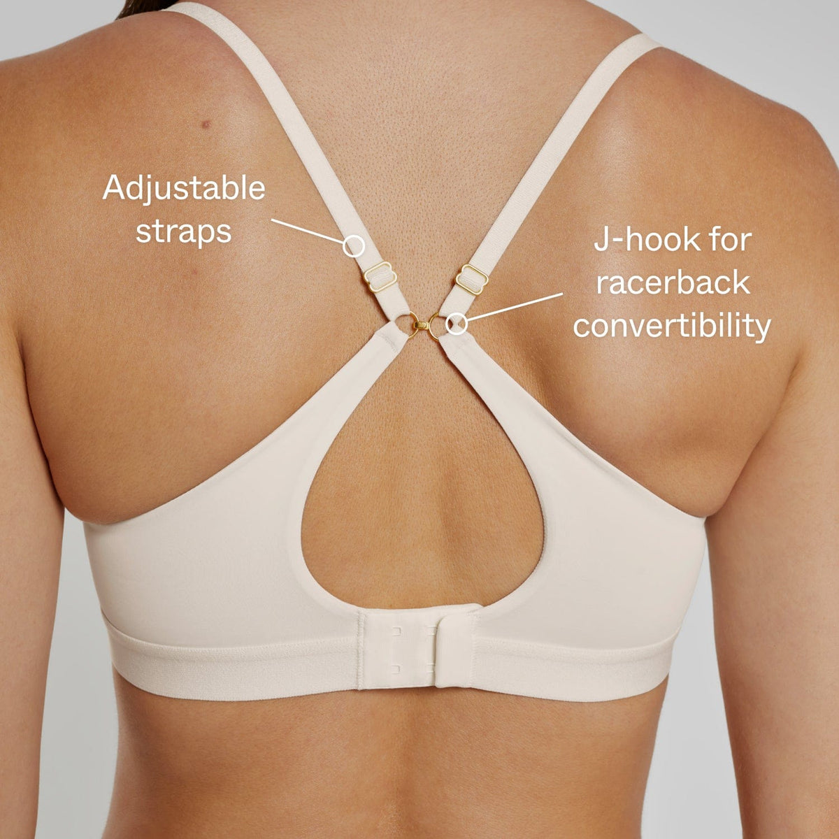Demi T-Shirt Bra Buff